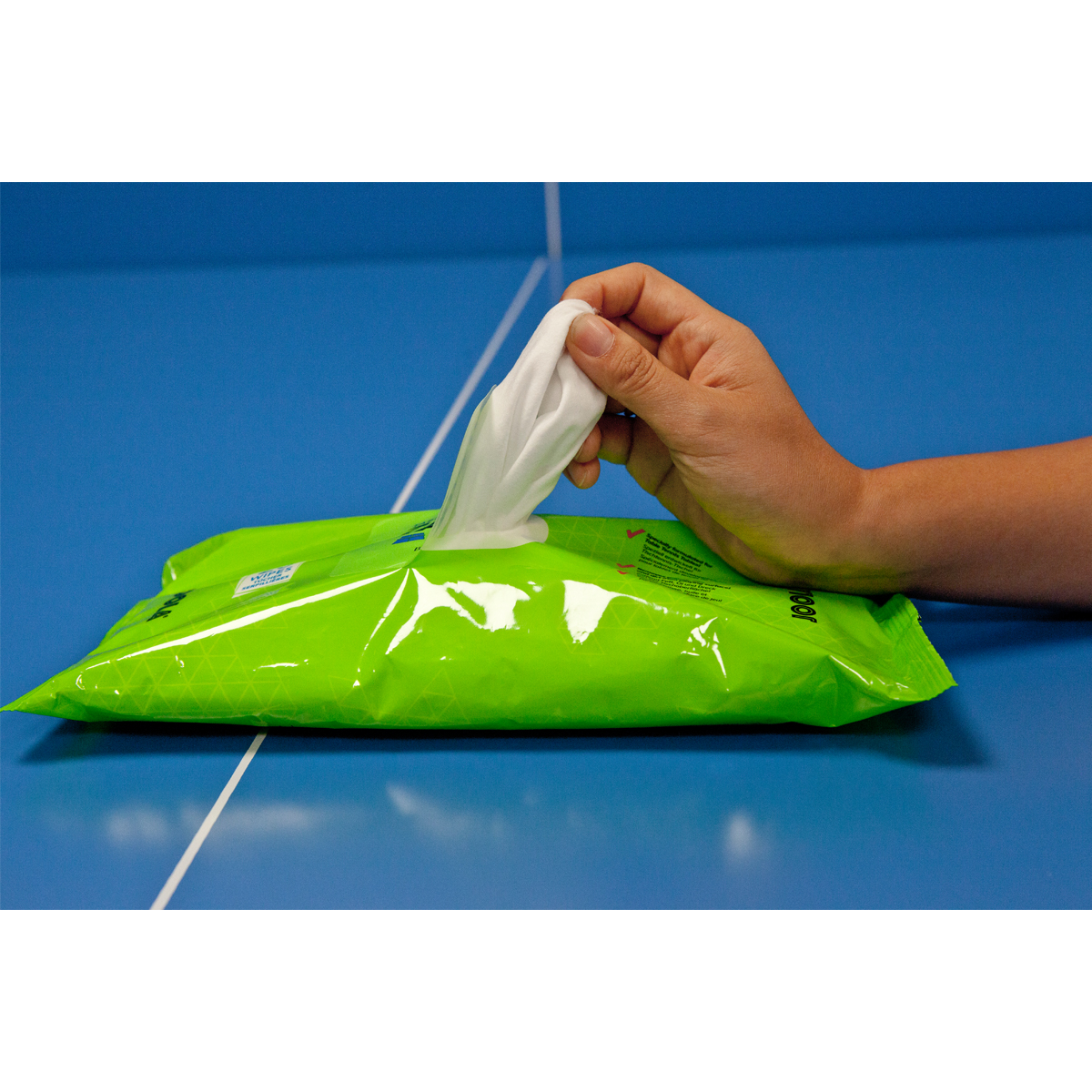Photos of JOOLA Table Wipes Pack of 25 Megaspin